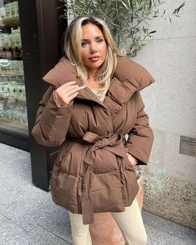 PUFFIT - VESTE À CEINTURE